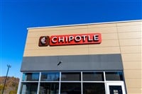 2021: Chipotle Mexican Grill is a chain of fast casual restaurants servings tacos and burritos made to order. — Stock Editorial Photography